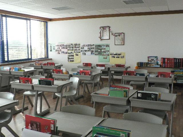 Sala de aula do 2º C.E.B.